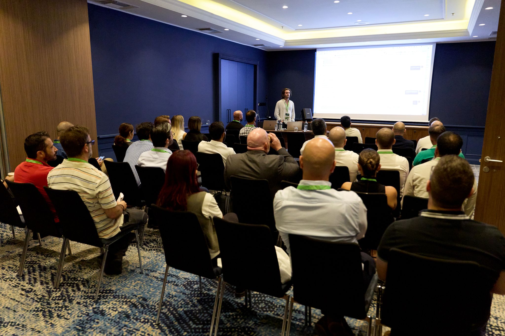 Michael Cutajar presenting at AI for Accounting Conference